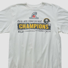 Pittsburgh Steelers Reebok 2010 T-shirt - White Vintage online