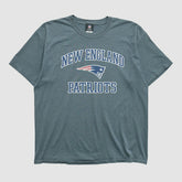 New England Patriots NFL 2010s T-shirt - Dark Heather Gray Vintage discount