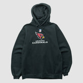 Arizona Cardinals Reebok 2000s Hooded Pullover Sweatshirt - Black Vintage outlet