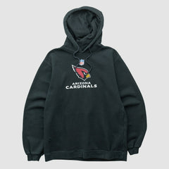 Arizona Cardinals Reebok 2000s Hooded Pullover Sweatshirt - Black Vintage outlet