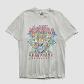 World Series Fruit of The Loom 1988 T-shirt - White Vintage