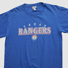 Texas Rangers Lee Sport 2000s T-shirt - Blue Vintage