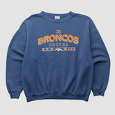 Denver Broncos NFL 2000s Pullover Sweatshirt - Navy Vintage online