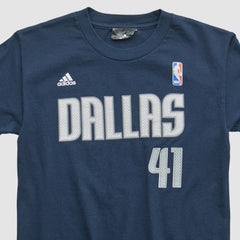 Dallas Mavericks 2010s T-shirt sale - Navy Vintage | Adidas cheap