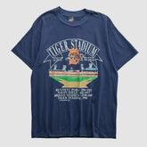 Detroit Tigers Fruit of The Loom 1993 T-shirt - Navy Vintage