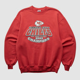 Kansas City Chiefs Jerzees 2003 Pullover Sweatshirt - Red Vintage cheap