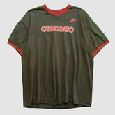 Chicago Bulls 2000s T-shirt sale - Olive Vintage | Nike outlet