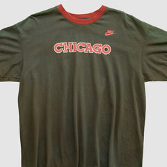 Chicago Bulls 2000s T-shirt sale - Olive Vintage | Nike outlet