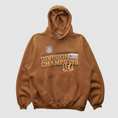 Cincinnati Bengals 2005 Hooded Pullover Sweatshirt - Clay Vintage for sale
