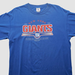 New York Giants NFL 2000s T-shirt - Blue Vintage sale