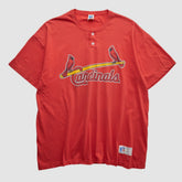 St. Louis Cardinals Russell 1996 T-shirt - Red Vintage