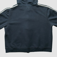 Pittsburgh Steelers NFL 2000s Hooded Full Zip Sweatshirt - Black Vintage on sale