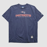 New England Patriots Reebok 2000s T-shirt - Navy Vintage discount
