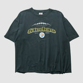 Pittsburgh Steelers NFL 2000s T-shirt - Black Vintage on sale