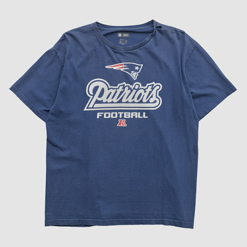 New England Patriots NFL 2010s T-shirt - Navy Vintage sale