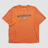 Denver Broncos NFL 2000s T-shirt - Orange Vintage cheap