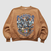 Denver Broncos Hanes 1998 Pullover Sweatshirt - Clay Vintage outlet