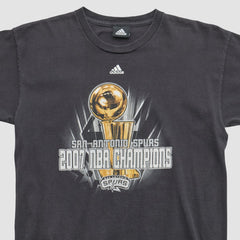 San Antonio Spurs 2007 T-shirt - Black Vintage | Adidas discount
