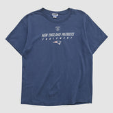 New England Patriots Reebok 2000s T-shirt - Navy Vintage sale
