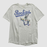 Colorado Rockies 1991 T-shirt - White Vintage