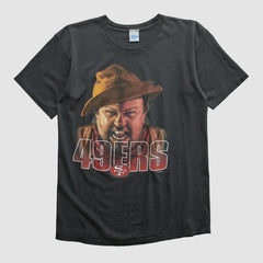 San Francisco 49ers Salem Sportswear 90s T-shirt - Black Vintage outlet