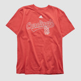 St. Louis Cardinals Adidas T-shirt - Red Vintage