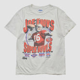 San Francisco 49ers Hanes 90s T-shirt - White Vintage sale