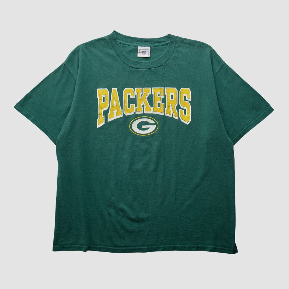 Green Bay Packers 2000s T-shirt - Green Vintage online