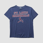 St. Louis Cardinals Genuine Merchandise 2000s T-shirt - Navy Vintage