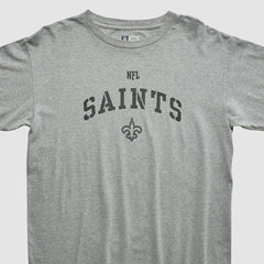 New Orleans Saints NFL Long Sleeve T-shirt - Heather Gray Vintage for sale