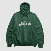 New York Jets NFL 2000s Hooded Pullover Sweatshirt - Green Vintage online