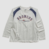 Denver Broncos CSA 90s Long Sleeve T-shirt - White Vintage outlet