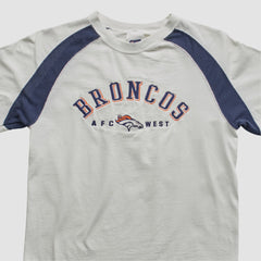 Denver Broncos CSA 90s Long Sleeve T-shirt - White Vintage outlet