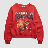 Chicago Bulls Lee Apparel 90s Pullover Sweatshirt - Red Vintage | Vintage discount