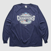 New England Patriots Delta 2004 Long Sleeve T-shirt - Navy Vintage discount