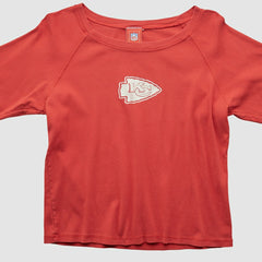Kansas City Chiefs NFL 2000s Long Sleeve T-shirt - Red Vintage on sale