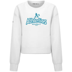 Athletics Levelwear Women's Judd Cornerstone Cropped Sweatshirt - White