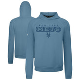 New York Mets Levelwear Mandate Tri-Blend Hoodie - Blue