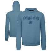 Washington Nationals Levelwear Mandate Tri-Blend Hoodie - Blue