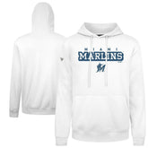 Miami Marlins Levelwear Podium Hoodie - White