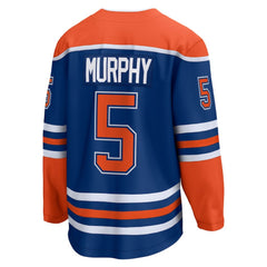Connor Murphy Edmonton Oilers Fanatics Home Breakaway Jersey Royal