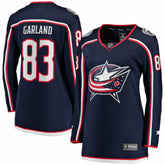 Conor Garland Columbus Blue Jackets Indiana Women's Home Breakaway Jersey Navy