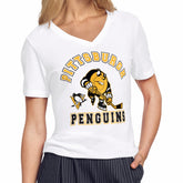 Pittsburgh Penguins Starter Women's Tough Puck T-Shirt White