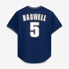 Jeff Bagwell Houston Astros Authentic Batting Practice Jersey - Navy | Mitchell & Ness