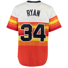 Nolan Ryan Houston Astros Throwback Authentic Jersey - White | Mitchell & Ness