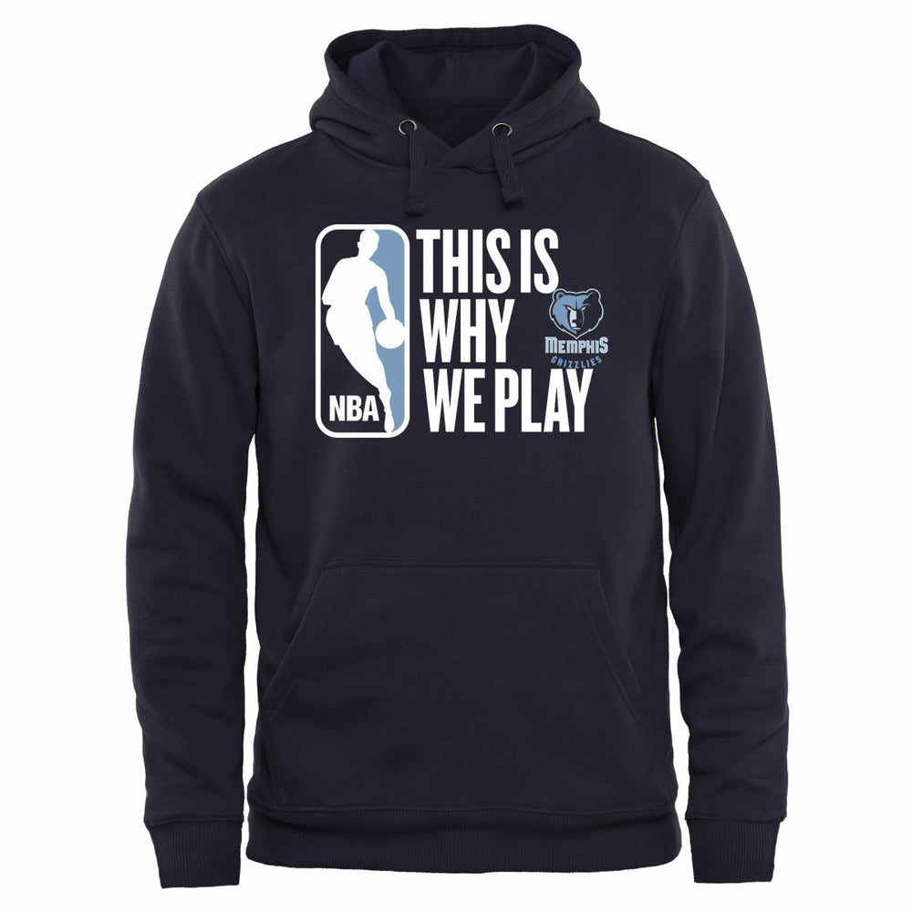 Memphis Grizzlies This Is Why We Play Pullover Hoodie - Navy cheap