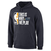 Utah Jazz This Is Why We Play Pullover Hoodie - Navy shop