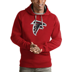 Atlanta Falcons Antigua Victory Pullover Hoodie - Red cheap