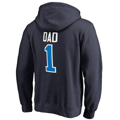 Oklahoma City Thunder #1 Dad Pullover Hoodie - Navy discount