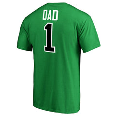 Boston Celtics #1 Dad T-Shirt - Kelly Green for sale